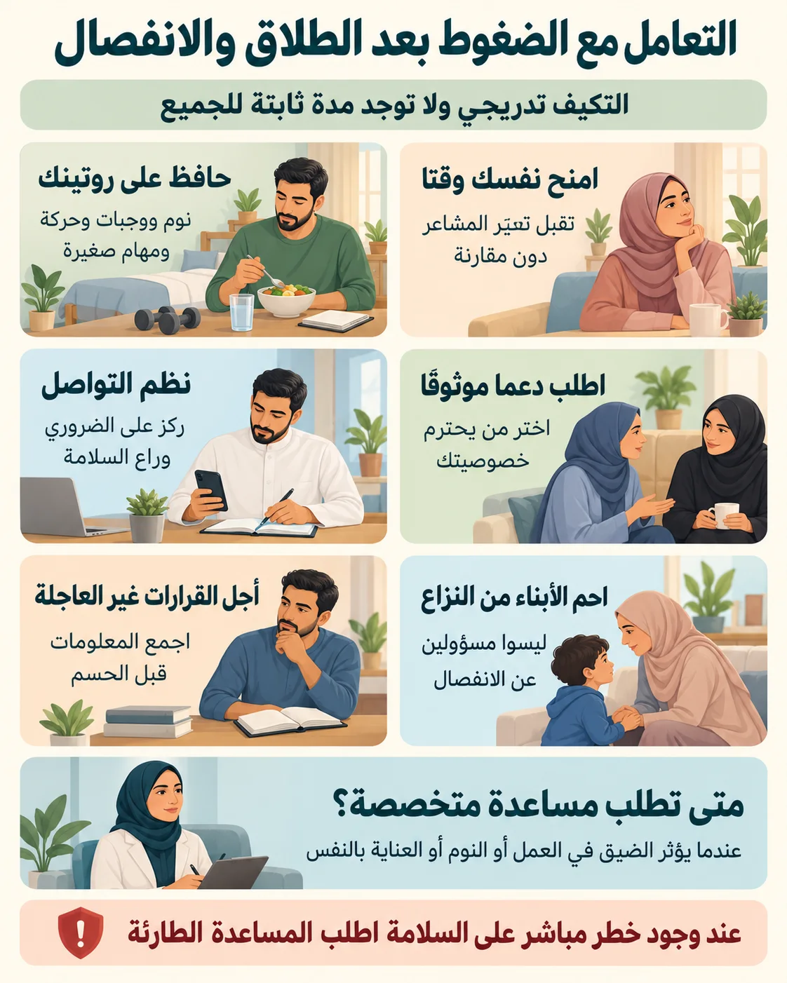 الطلاق والانفصال إنفو
