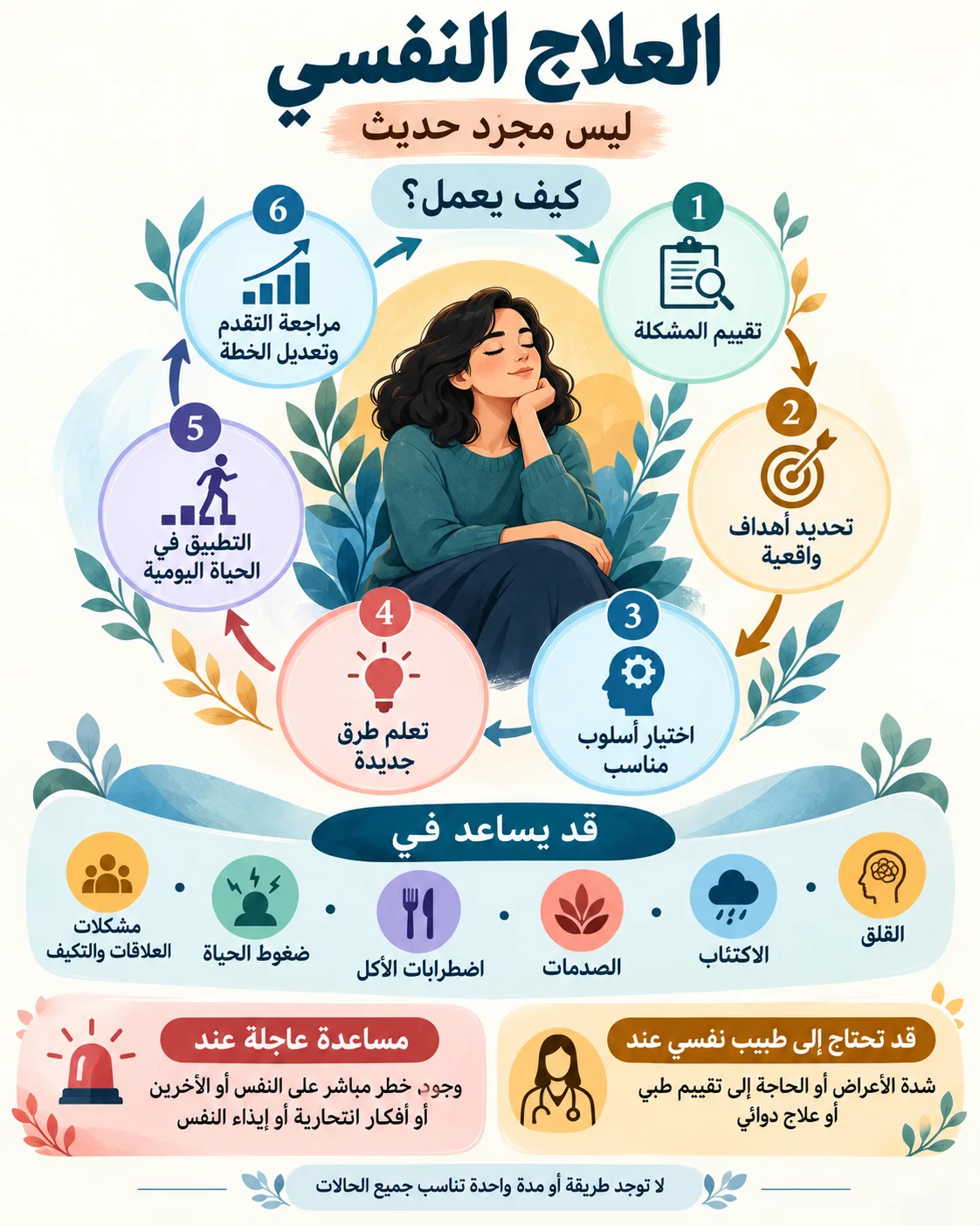 ما هو العلاج النفسي إنفو