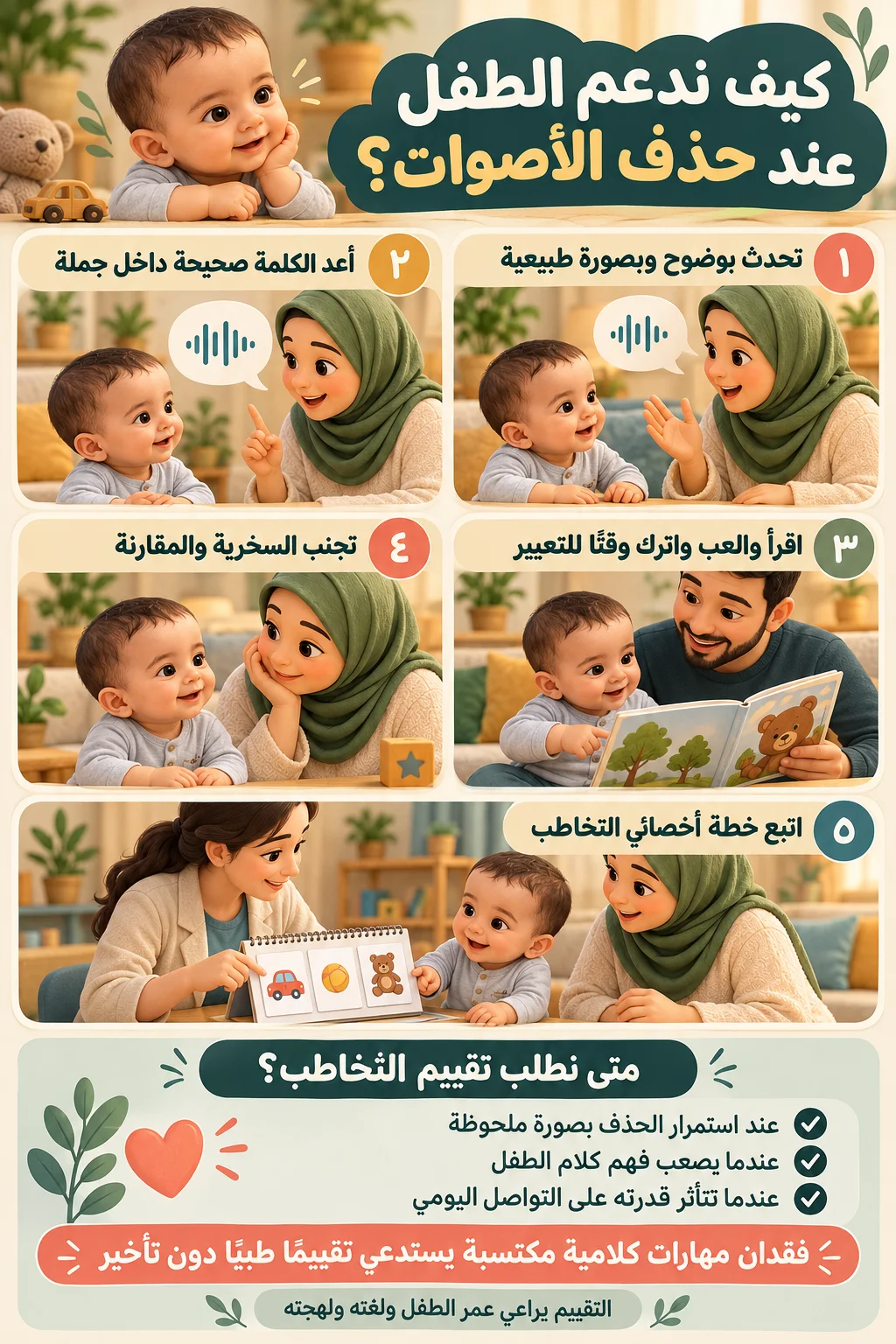 حذف الحروف عند الأطفال أثناء الكلام2