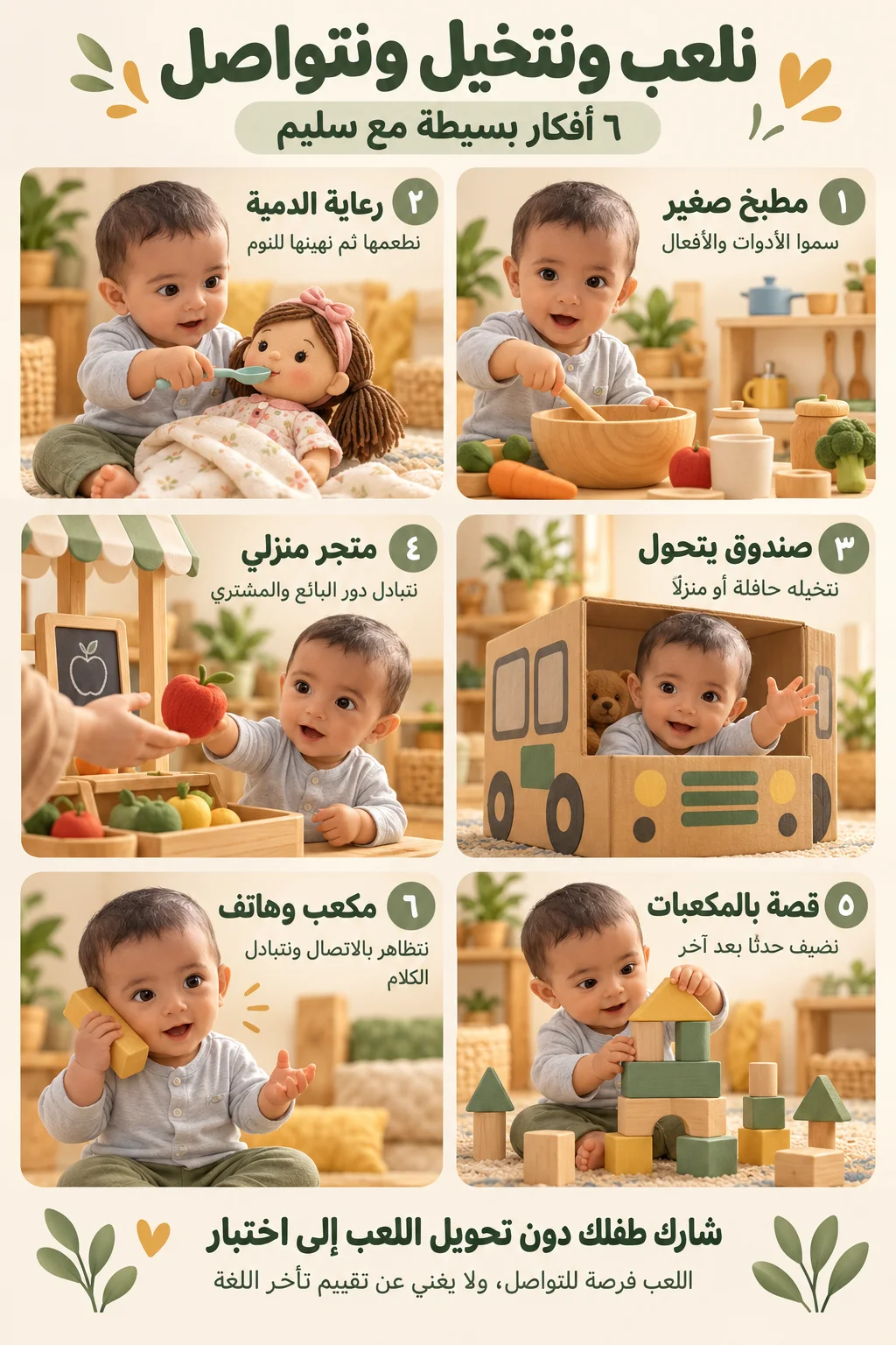 اللعب التخيلي عند الأطفال2