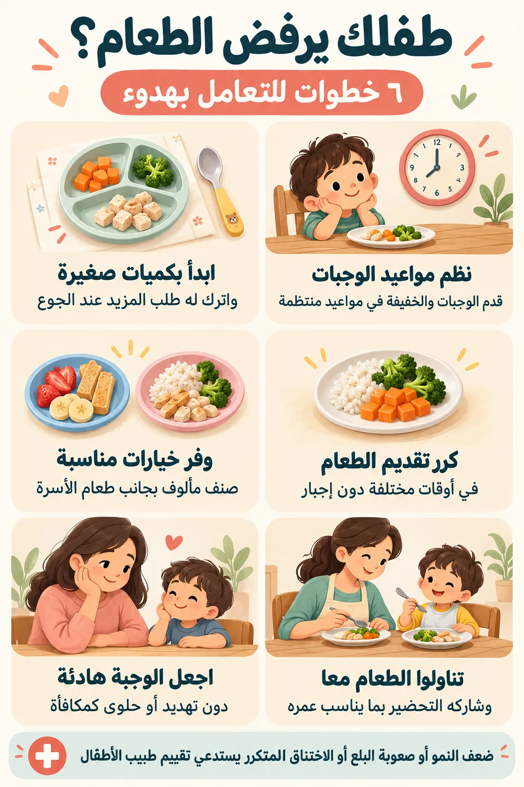 رفض الطفل للطعام2
