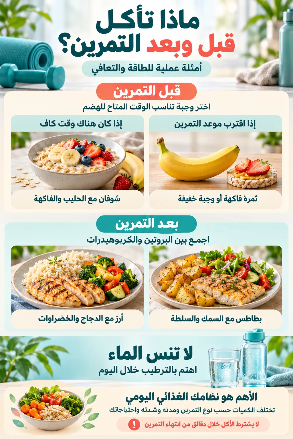 التغذية الرياضية إنفو