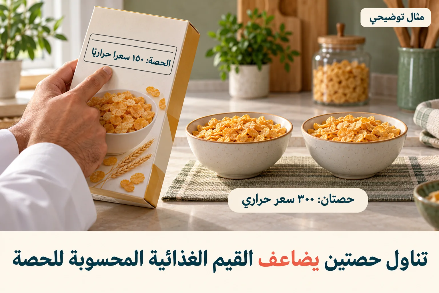 دليل قراءة البطاقة الغذائية1