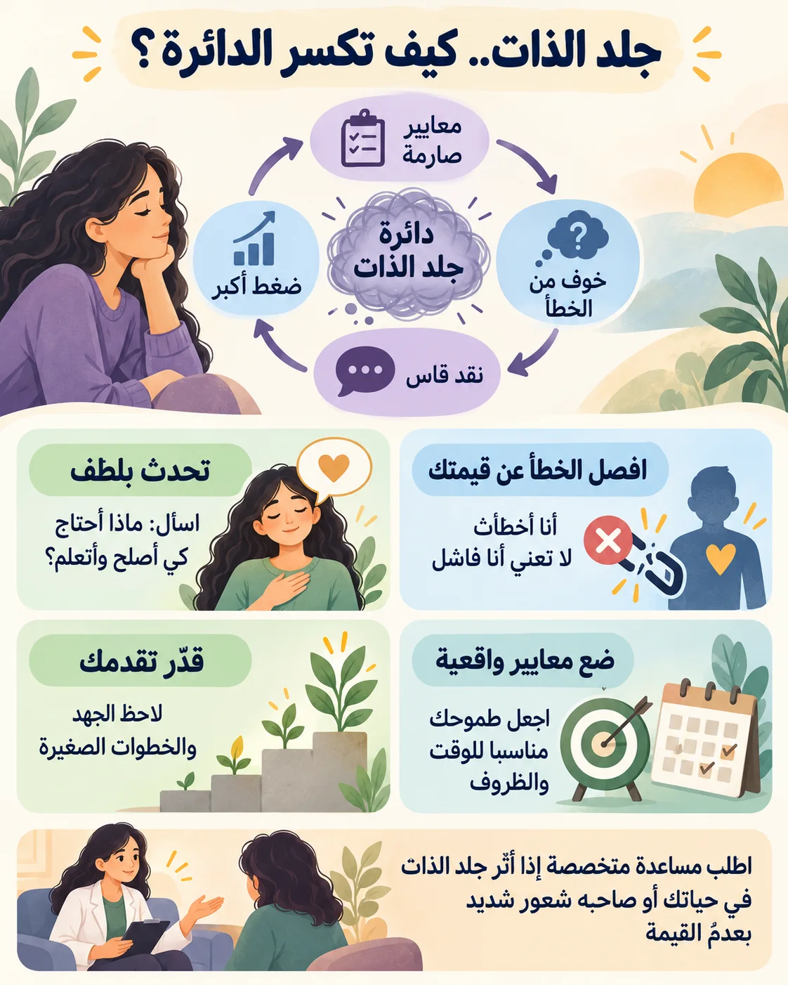 المثالية وجلد الذات داخلية