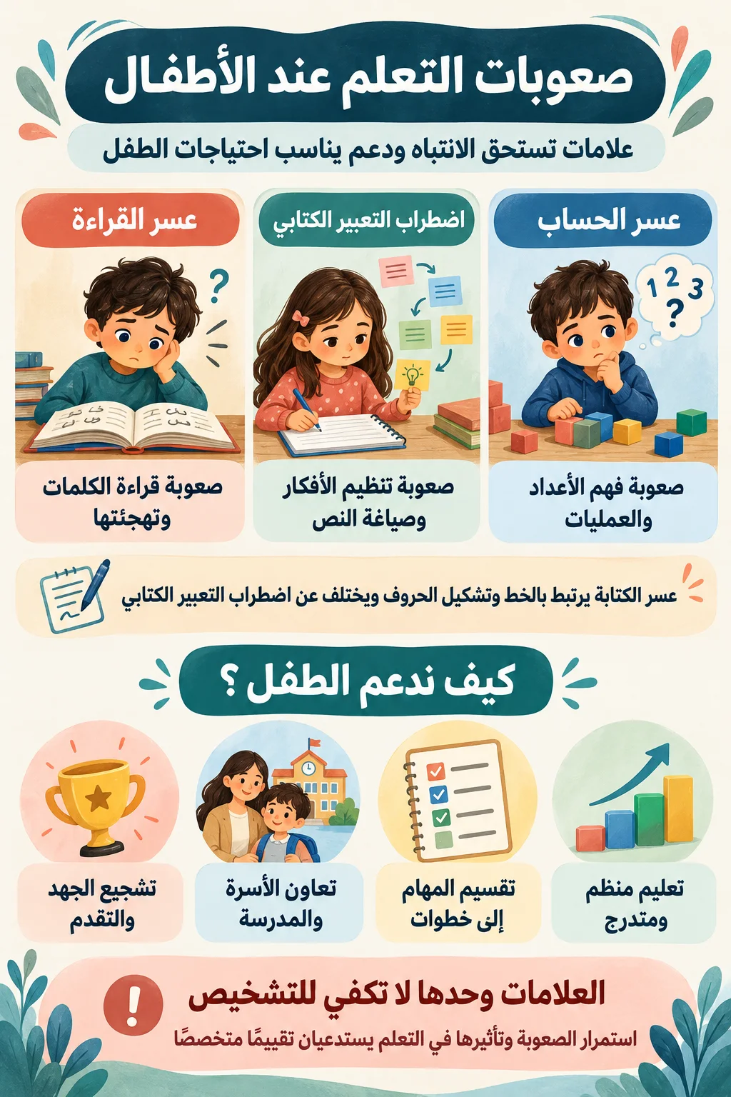 صعوبات التعلم عند الأطفال2