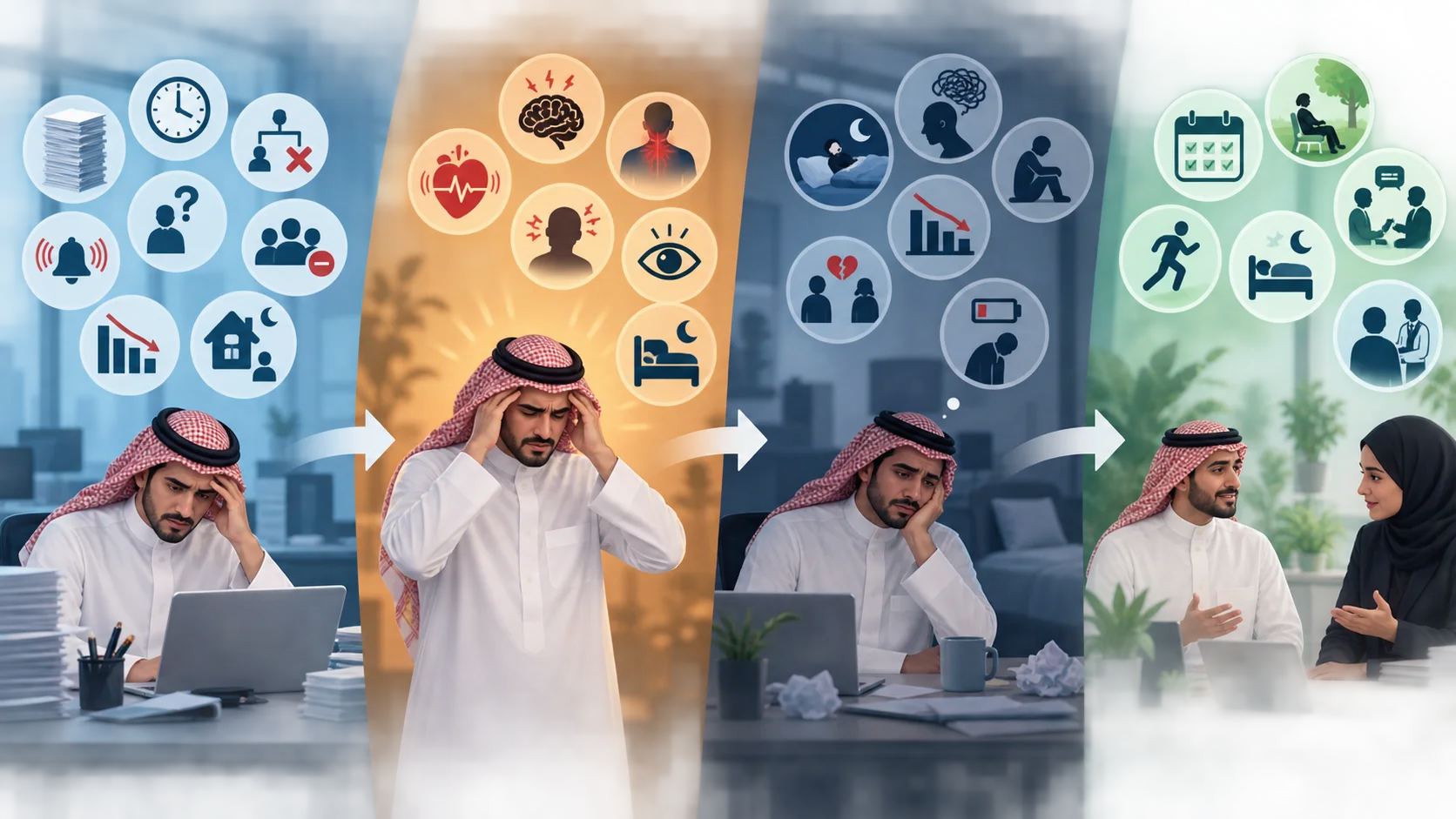 القلق بسبب ضغوط العمل داخلية 2