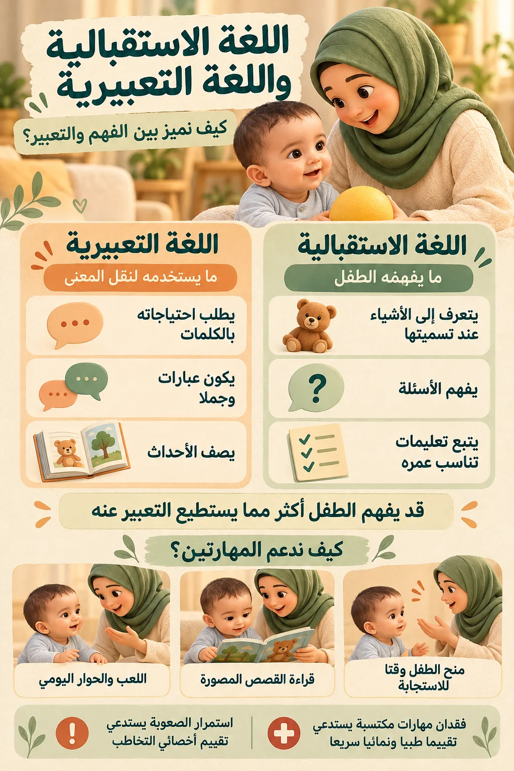 اللغة الاستقبالية والتعبيرية عند الأطفال2