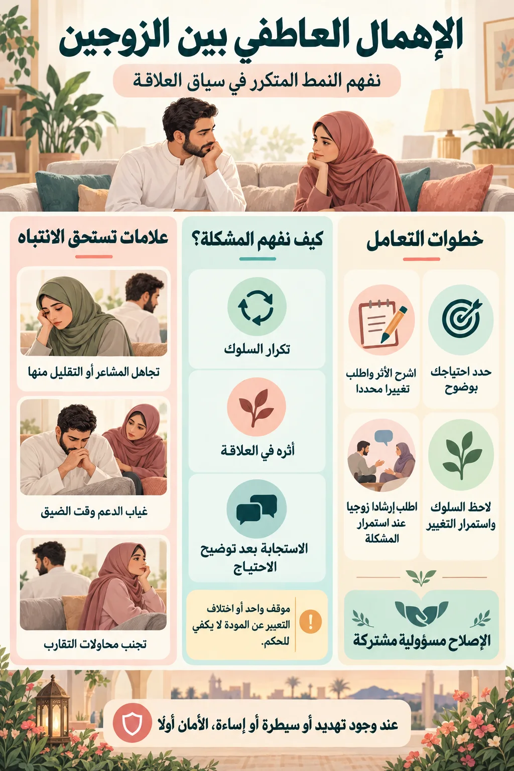 الإهمال العاطفي في العلاقات الزوجية2