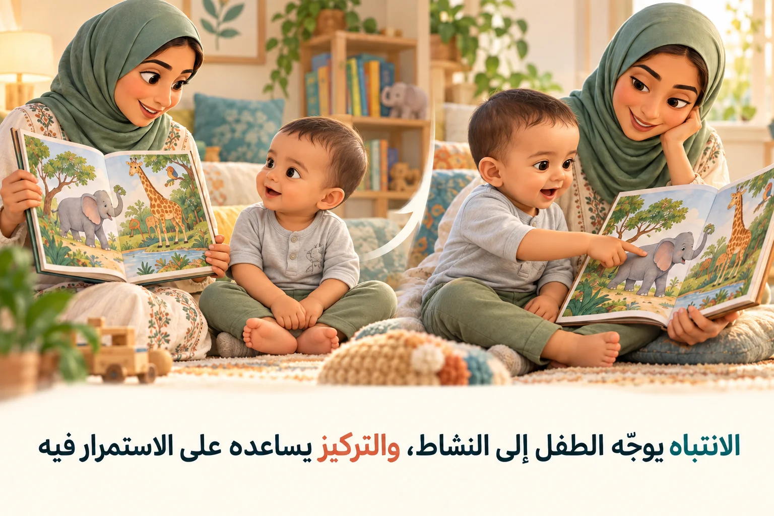 الانتباه والتركيز عند الأطفال1