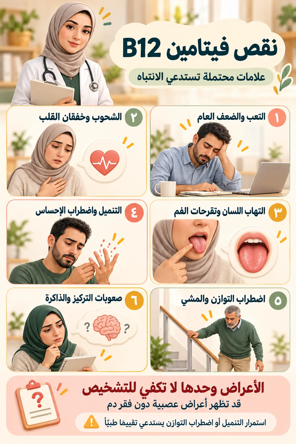 نقص فيتامين B12 2
