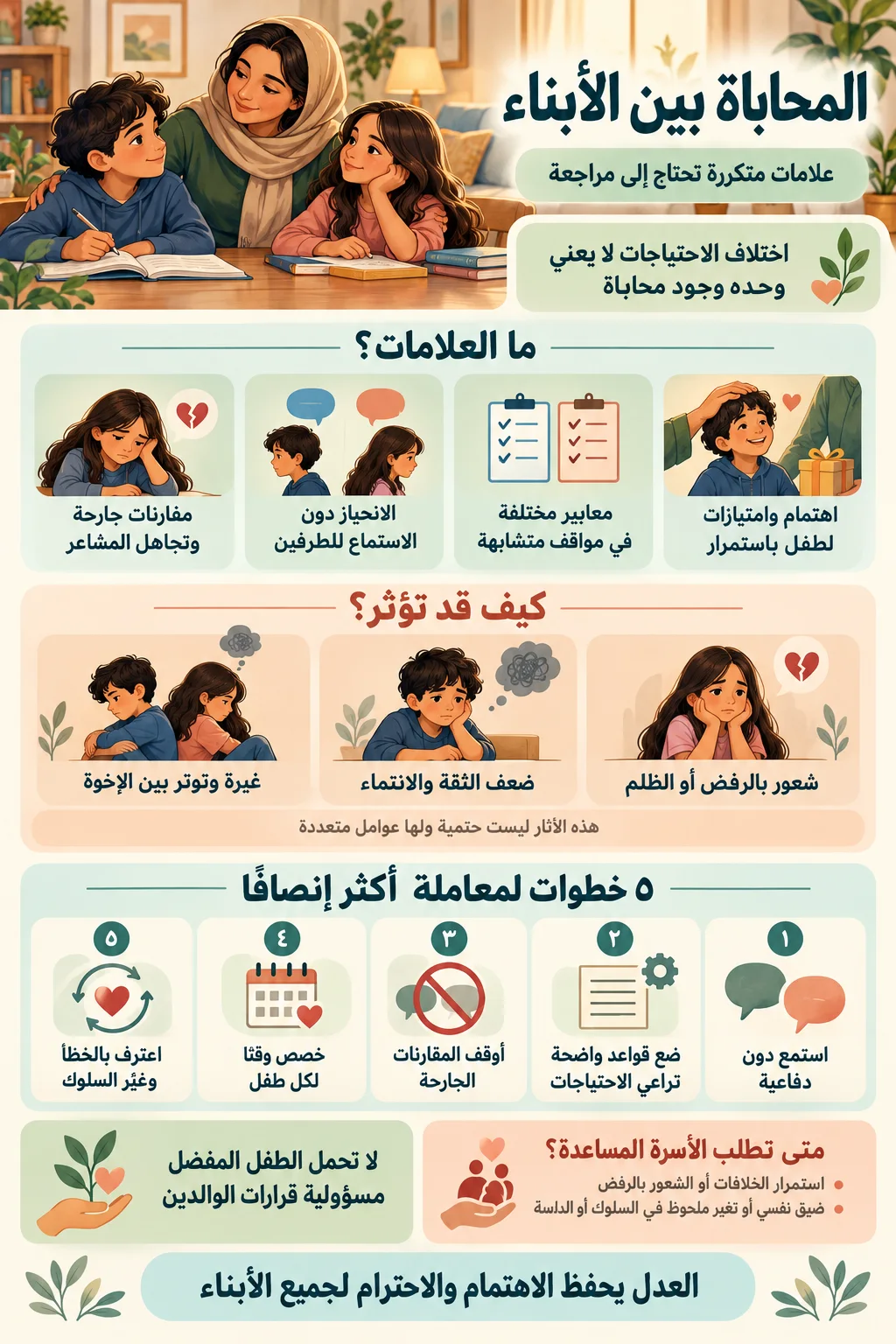 المحاباة بين الأبناء2