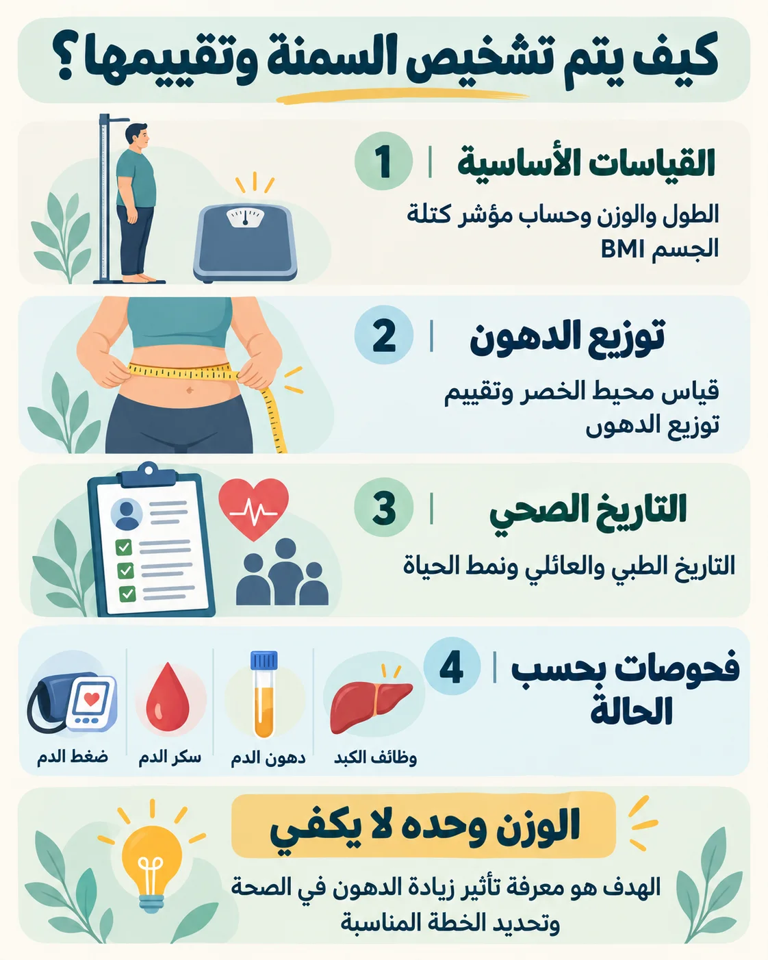 السمنة وزيادة الوزن2