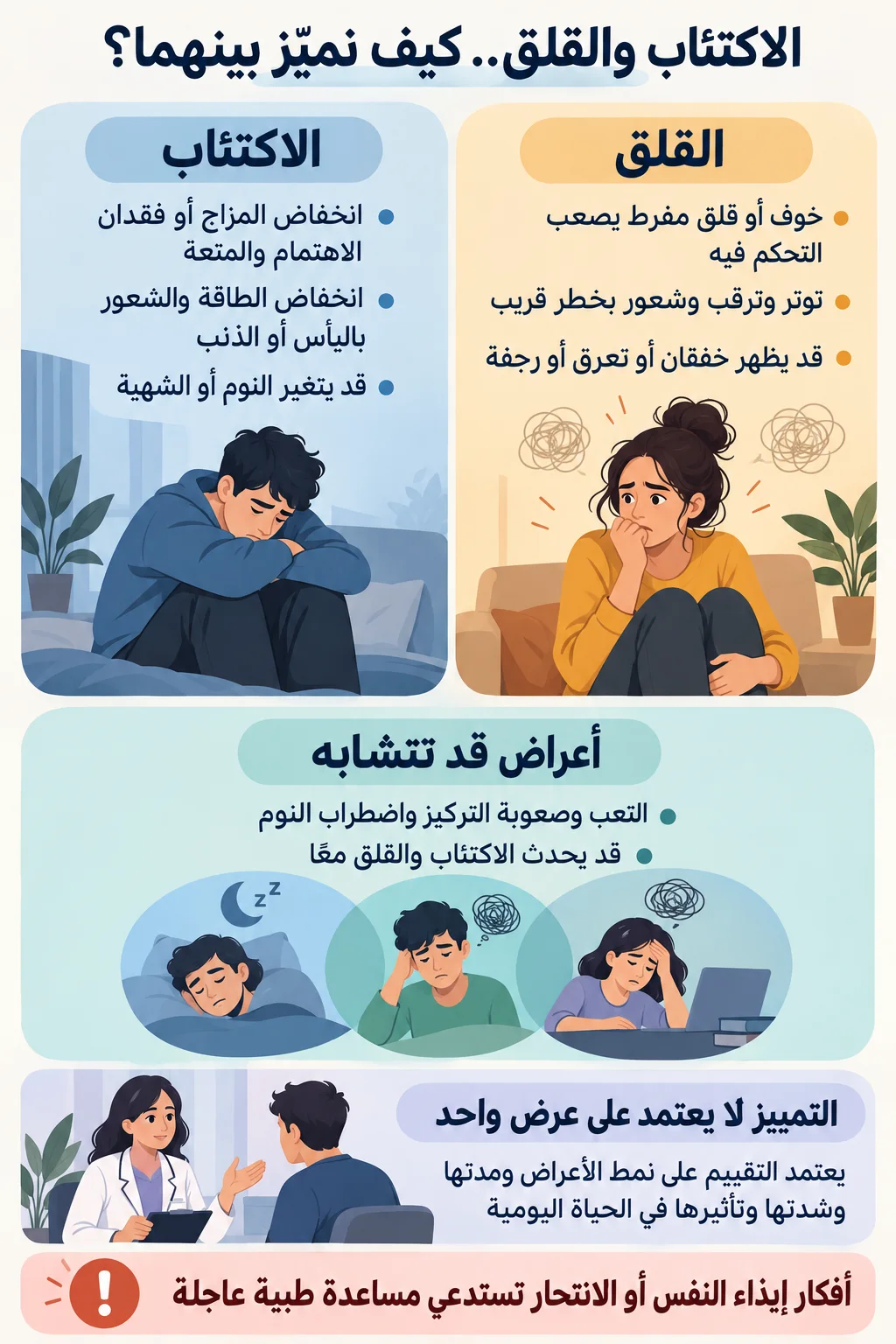 الاكتئاب والقلق1