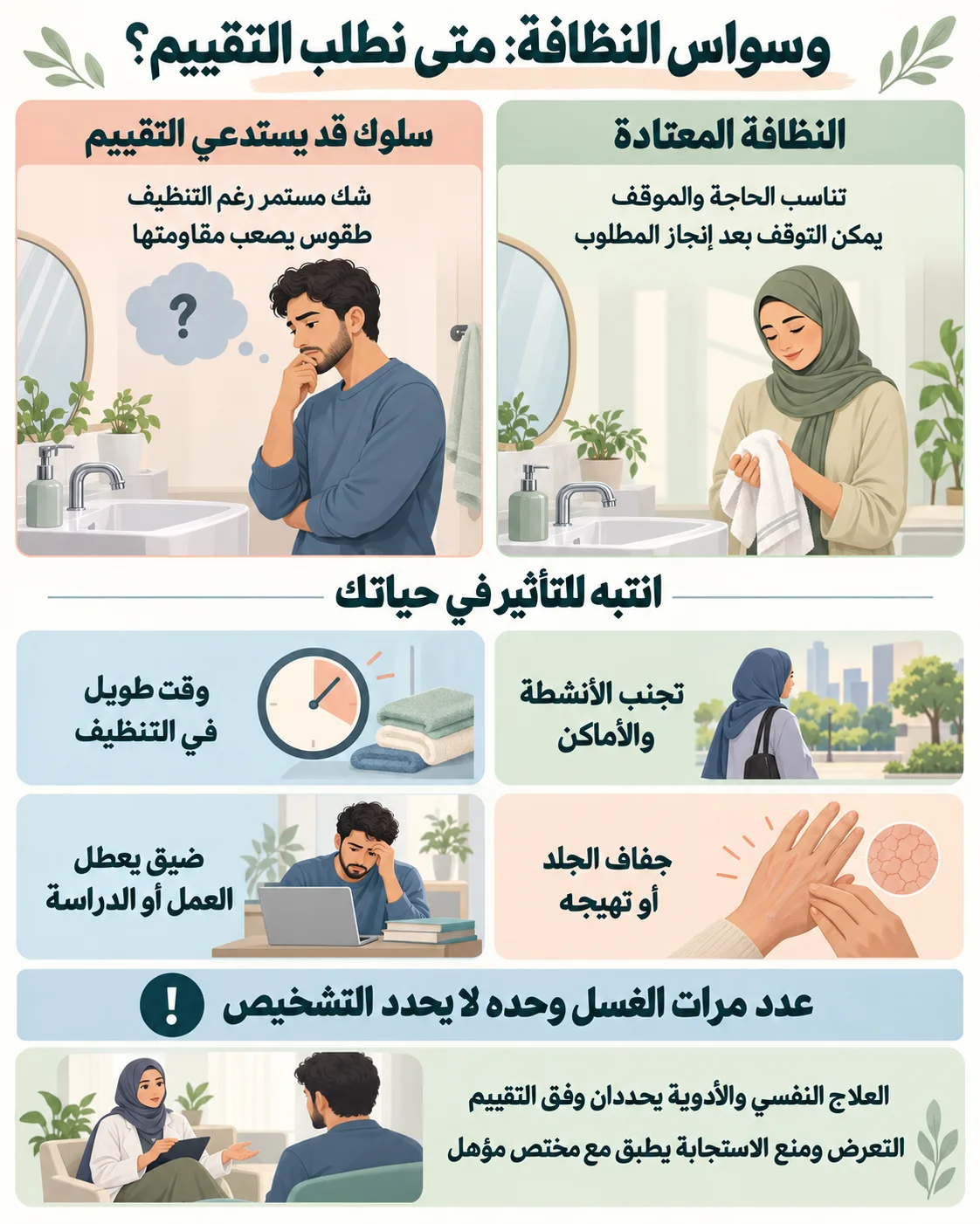 وسواس النظافة إنفو