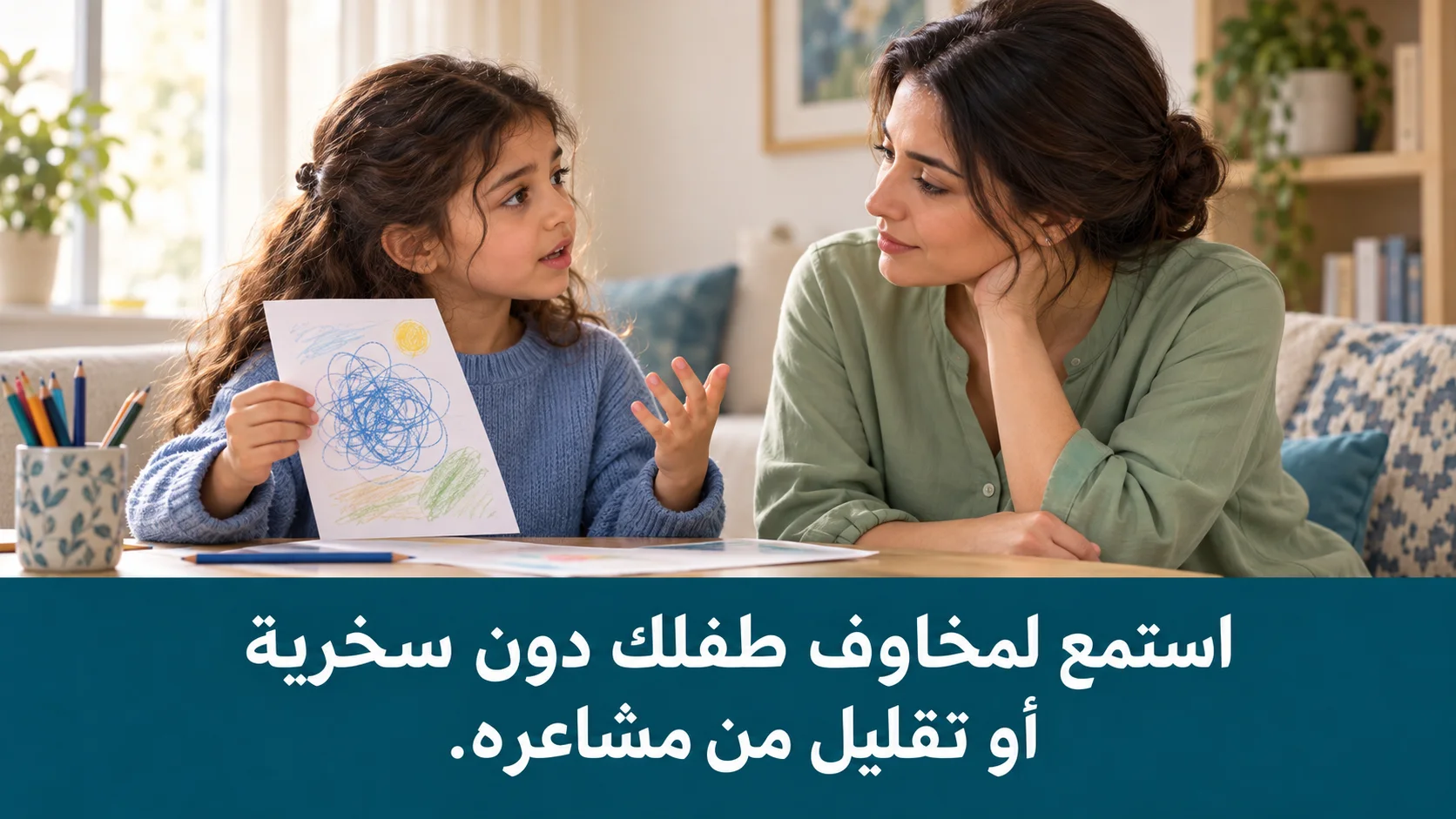 القلق عند الأطفال داخلية