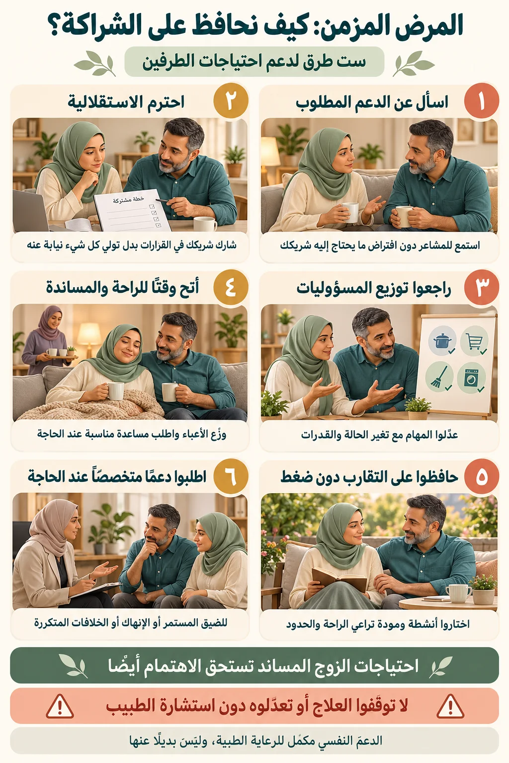 تأثير المرض المزمن في العلاقة الزوجية2