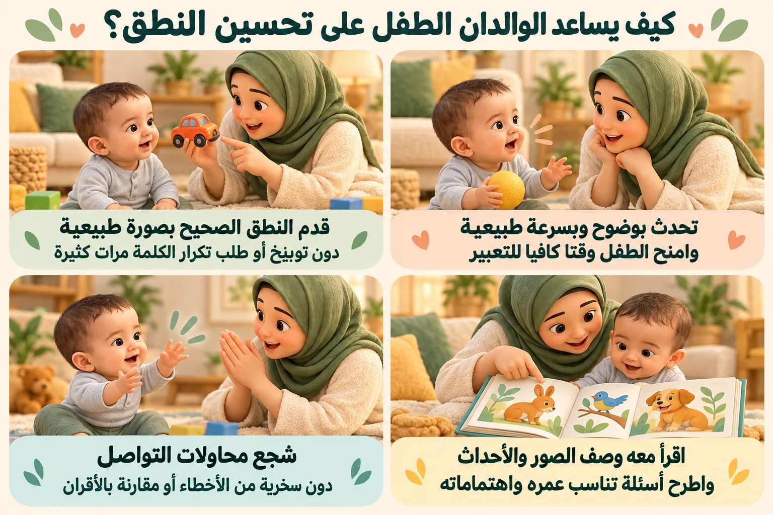 كيف يساعد الوالدان الطفل