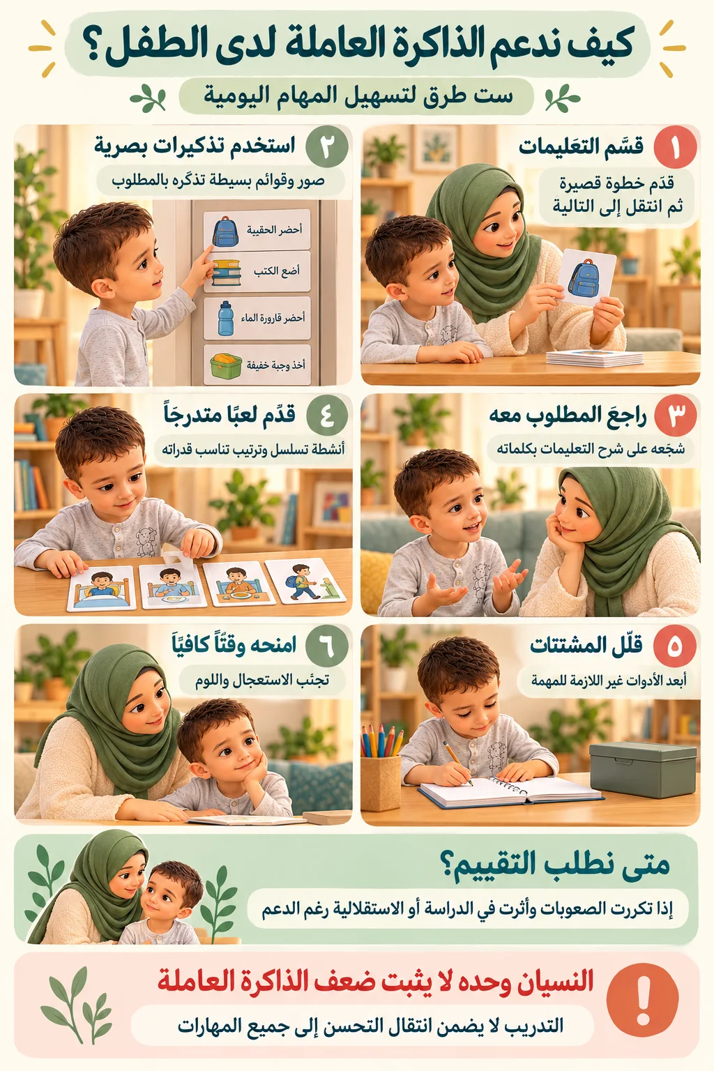 الذاكرة العاملة عند الأطفال2