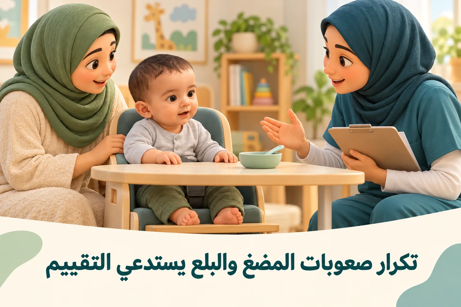 صعوبات المضغ والبلع عند الأطفال1