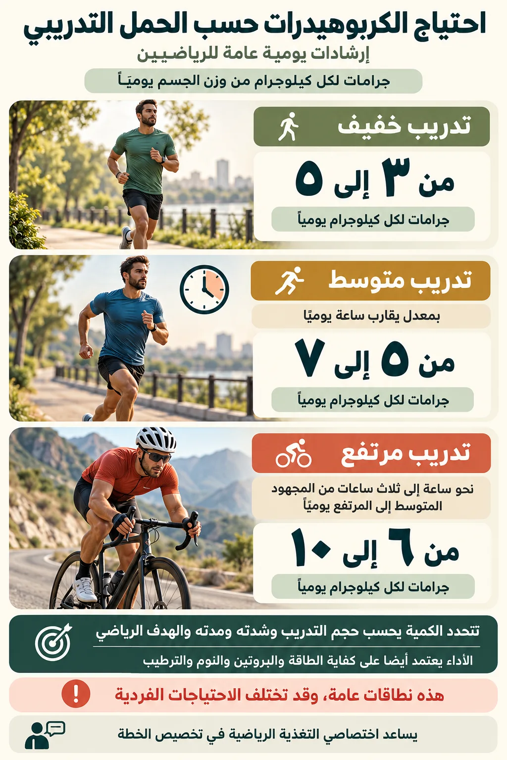 الكربوهيدرات والأداء الرياضي2