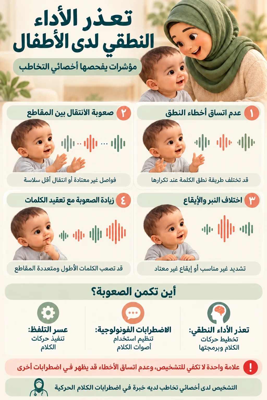 تعذُّر الأداء النطقي لدى الأطفال2