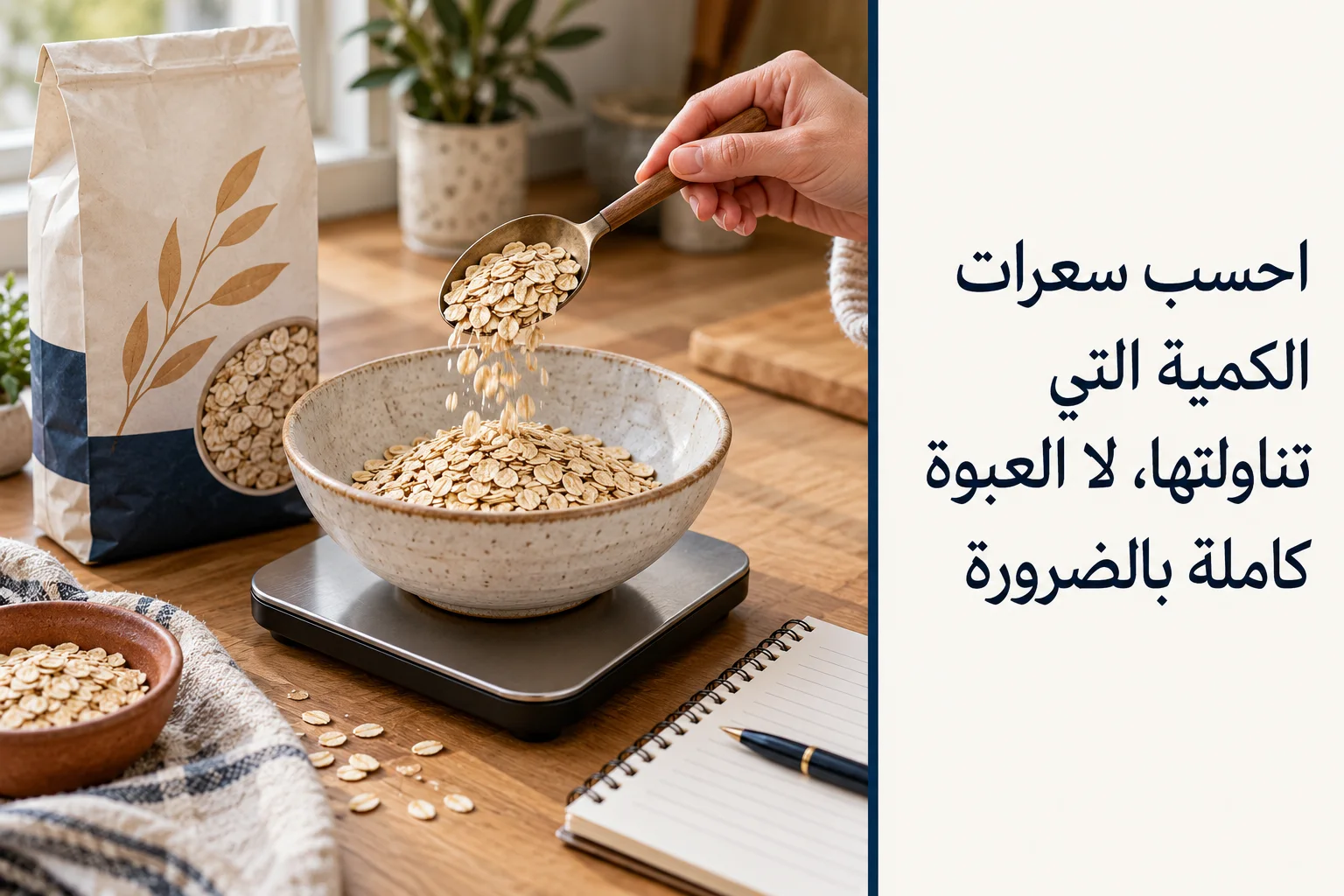 حساب السعرات الحرارية لإنقاص الوزن1