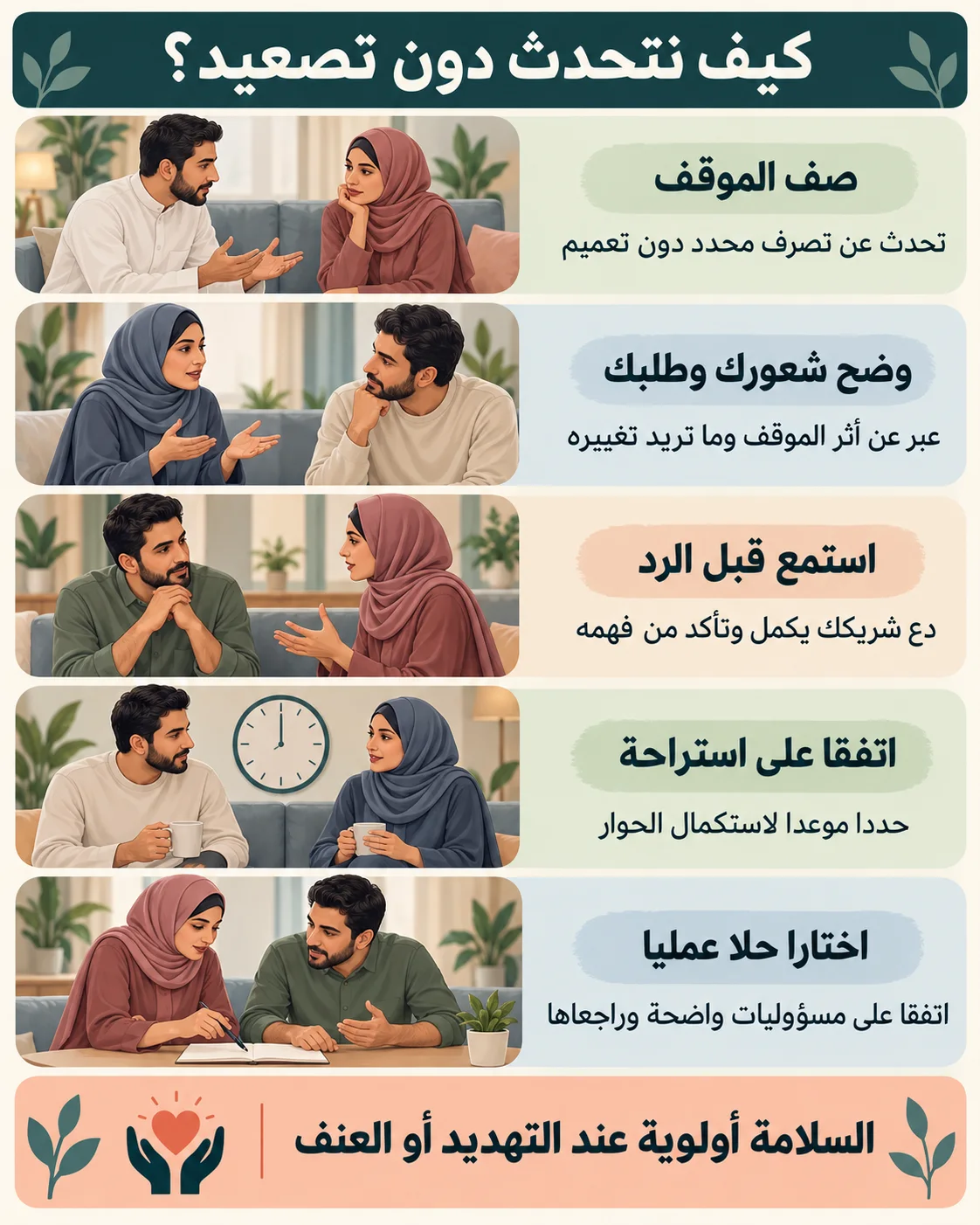 التواصل بين الزوجين إنفو