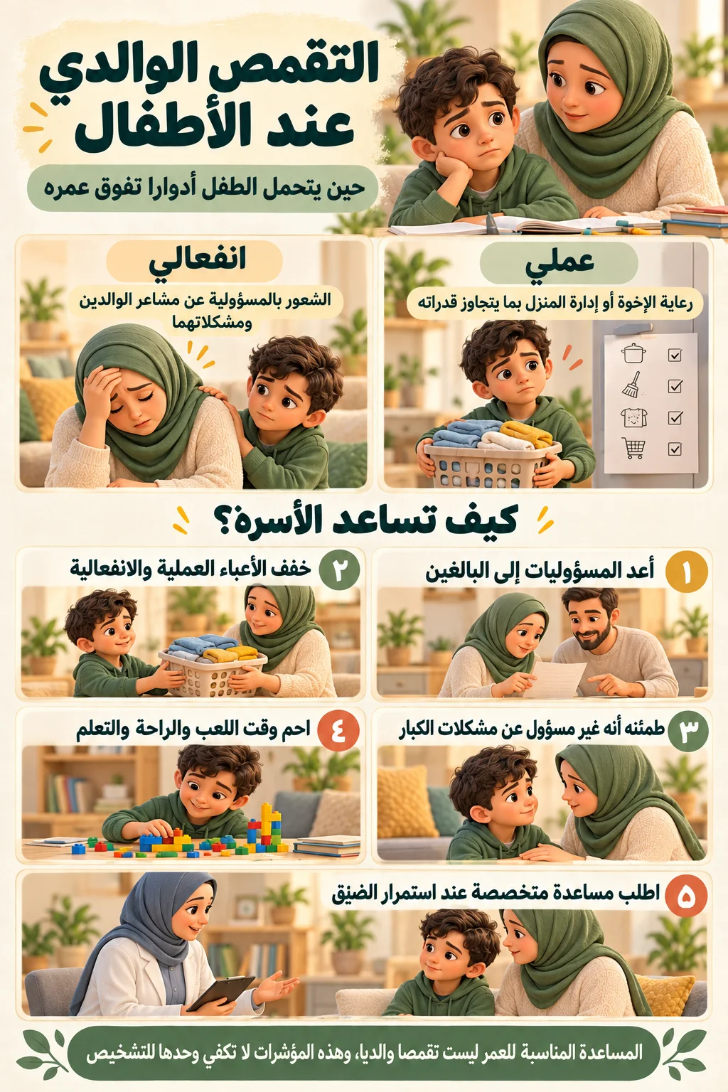 التقمص الوالدي عند الأطفال2