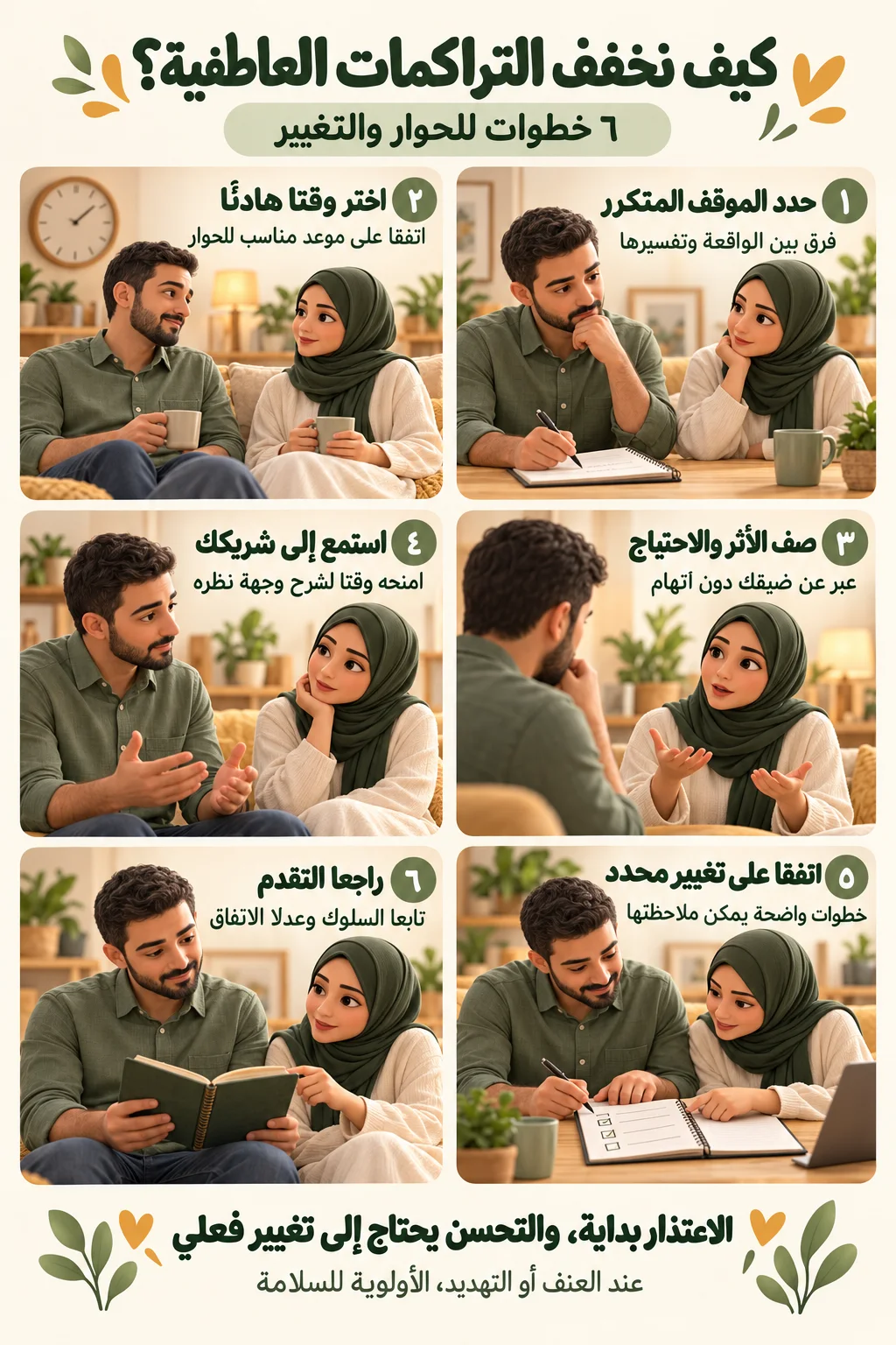 التراكمات العاطفية بين الزوجين2