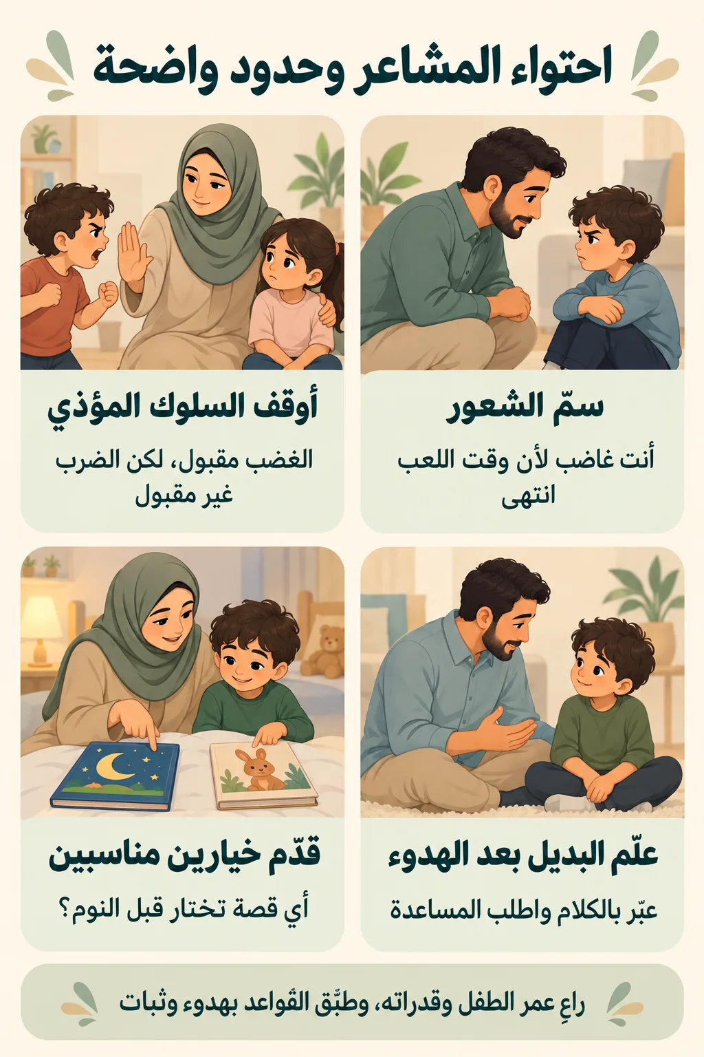 التربية الإيجابية للأطفال2