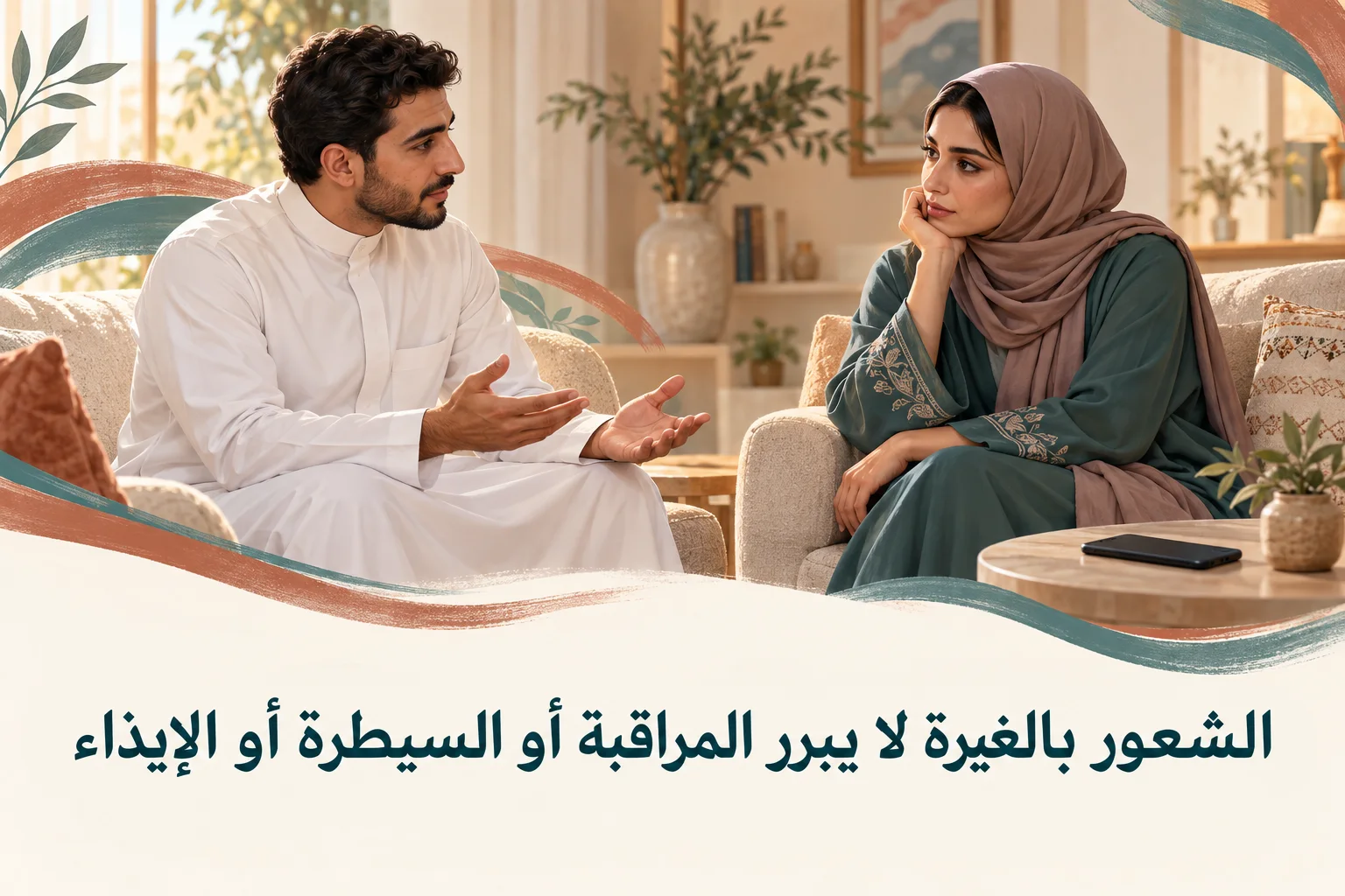 الغيرة في العلاقات العاطفية والزوجية1